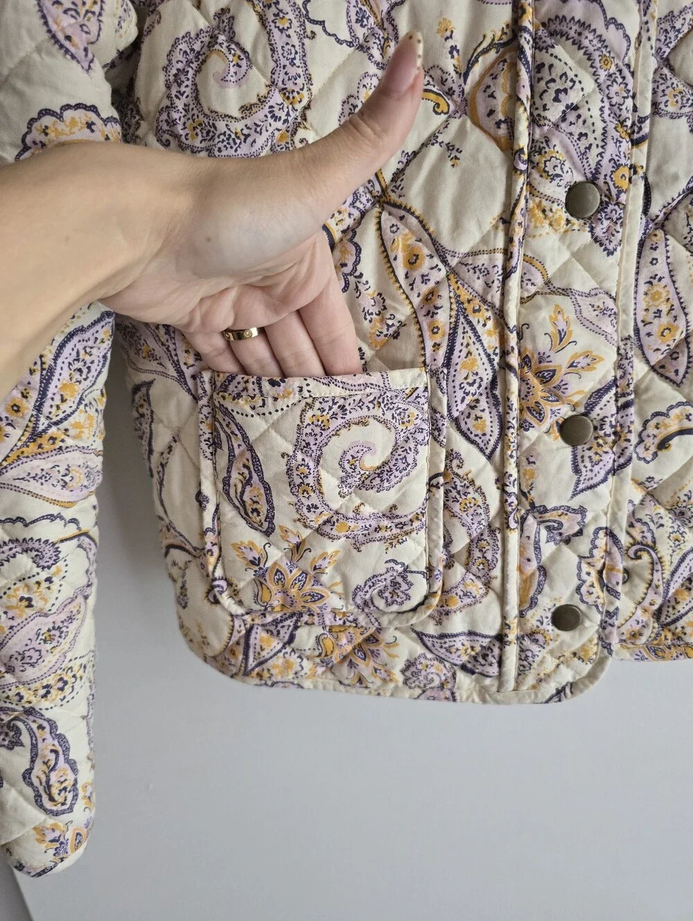 Rachel Zoe lightweight quilted